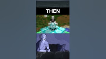 Huyền thoại minecraft giờ đã đi đâu? :(( #slenderman #thenandnow