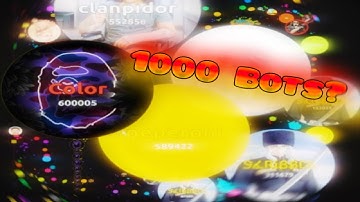 INSANE Hacked Bots Gig 3 in Agma.io… Total Chaos! | Gameplay & Highlights