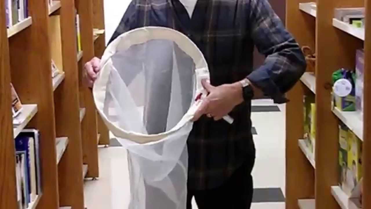How To Unfold And Fold A Collapsible Insect Net Youtube