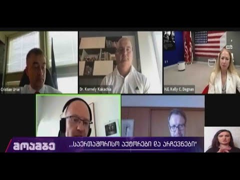 „საერთაშორისო აქტორები და არჩევნები“