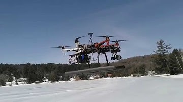 APM 2.6 Dji F550 Hover test in strong wind 20 to 30 knots