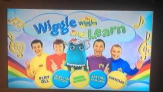 Dvd Menu Walkthrough - 1X01 - The Wiggles - Wiggle And Learn The Pick Of Tv Series 6