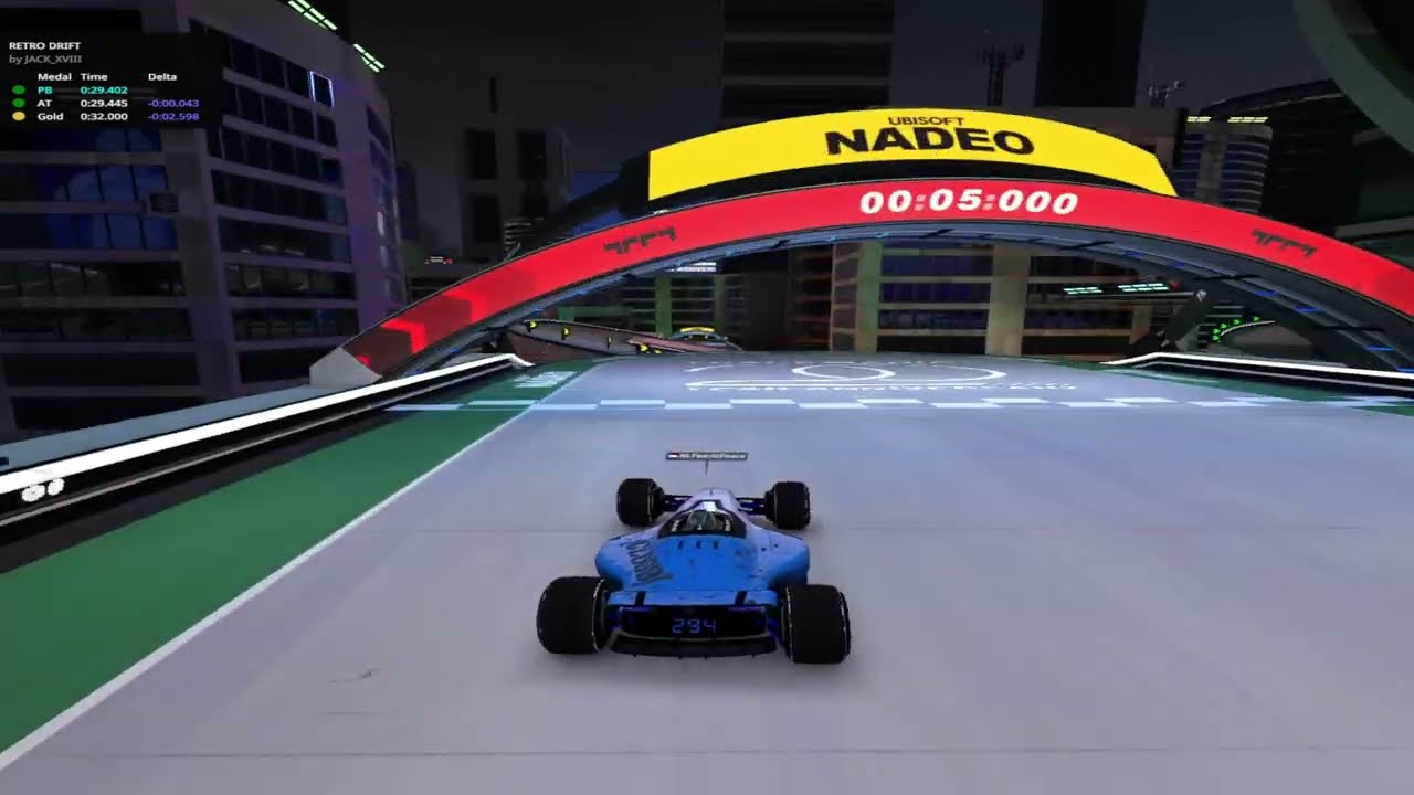 618 || RETRO DRIFT by JACK_XVIII || TOTD AT || Trackmania