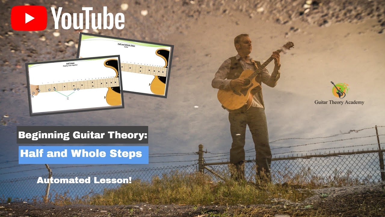 Guitar Theory Academy: Half and Whole Steps - YouTube