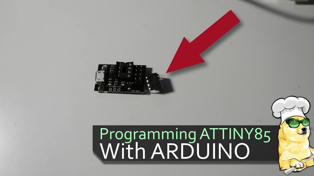 Arduino Slovakia - ATtiny85 - Blink