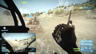 Battlefield 3 - Dropping c4 from helicopter!