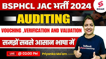BSPHCL VACANCY 2024 | BSPHCL Vouching ,verification and Valuation | COMMERCE BY PRIYANKA