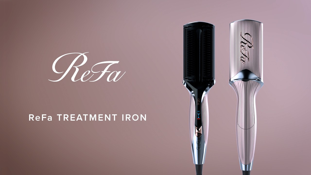 ReFa TREATMENT IRON | リファトリートメントアイロン - YouTube