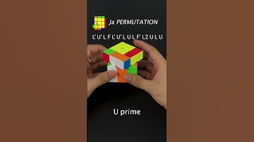 Rubik’s Cube PLL Ja PERMUTATION (9/21) with Fingertricks | Efficient algorithm