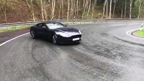 DRIFTING THE ASTON MARTIN DB11