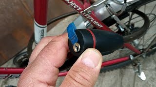 Не вздумай выбросить сломанный велосипедный замок / best bicycle lock .