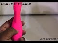 Lush 3 Rose Rabbit Rechargeable Silicone Vibrator