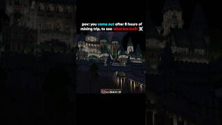 POV: You Come Back After Mining For 8 Hours… 💀