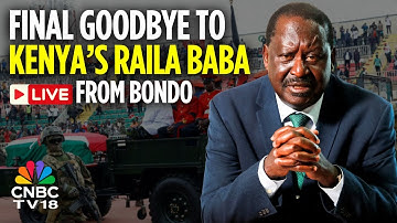 Raila Odinga Funeral LIVE: Kenyans Pay Emotional Tribute to Former PM at University in Bondo | N18G