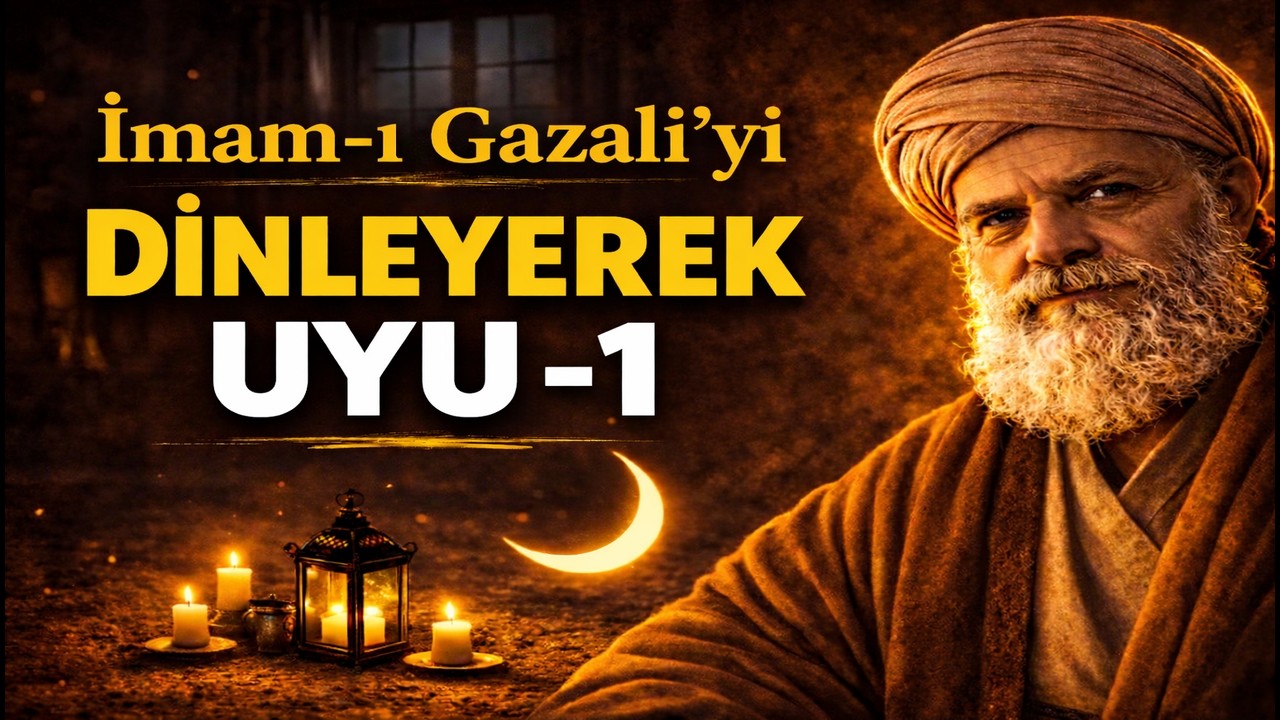 İmam-ı Gazali’yi Dinleyerek Uyu 🌙 | Kalbi Arındıran Hikmetli Sözler