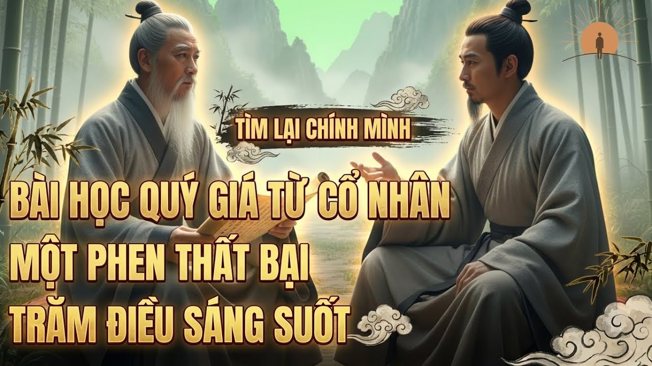 MỘT PHEN THẤT BẠI - TRĂM ĐIỀU SÁNG SUỐT: BÀI HỌC QUÝ GIÁ TỪ CỔ NHÂN