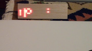 Led matrix 7219 weather station