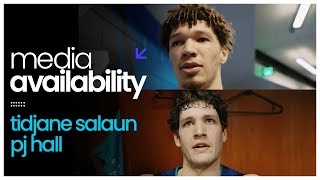 Hornets At Magic Tidjane Salaun & Pj Hall Postgame Media Availability 12262025
