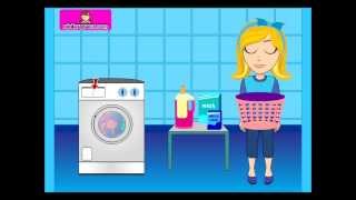 Cute Laundry Girl gameplay-Fun Games for Girls screenshot 3