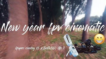 New year fpv cinematic  with Geprc cinelog 25 x Insta360 Go 2| Fpv drone| Fpv Cinematic