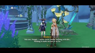 Wanderer Serenitea Pot Lines (Chorus of Desert and Wood)