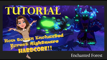 ⚔Dungeon Quest⚔  - NEW - Enchanted Forest Nightmare Hardcore Tutorial!!