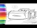 Top Coloring Pages Of Cartoon Cars