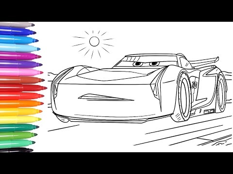 9400 Top Cars 3 Coloring Pages Jackson Storm Download Free Images