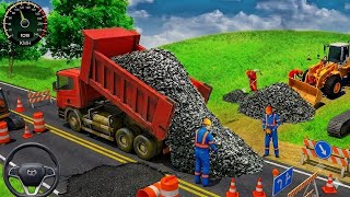 Railway Construction Game 3d | 🏗️ Highway Excavator Construction JCB - Android GamePlay  screenshot 3