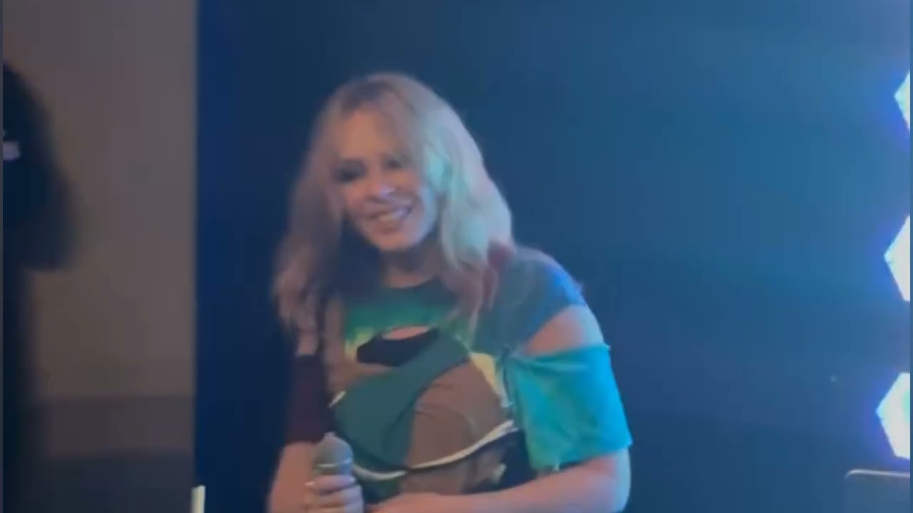 Kylie Minogue - Diamonds  - FIRST LIVE 🔥(NYC Tension II album release party 18.10.2024)