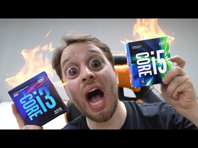 I3 8100 VS I5 7400 - EAI QUEM LEVA ??? - YouTube