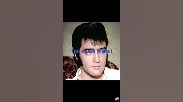 Thumbnail of Too much (Elvis presly short version not whole song)