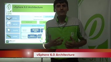 VMware vSphere 6.0 Technical Overview by E-SPIN