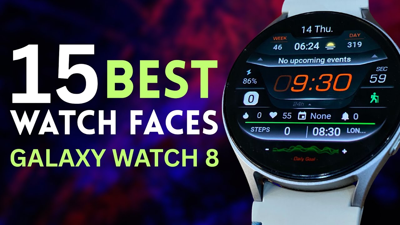 15 лучших бесплатных циферблатов для Galaxy Watch 8 и Galaxy Watch Ultra