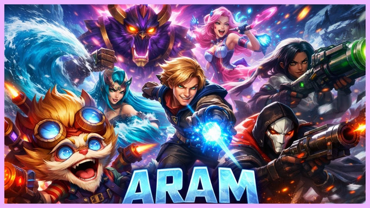 Relaxing ARAM Mayhem Gameplay (2H) – Fall Asleep Watching