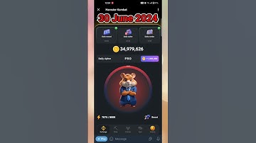 Hamster Kombat Daily Cipher Morse Code | 30/06/2024 | Claim 1,00,000 #hamstercombat #dailyciphercode