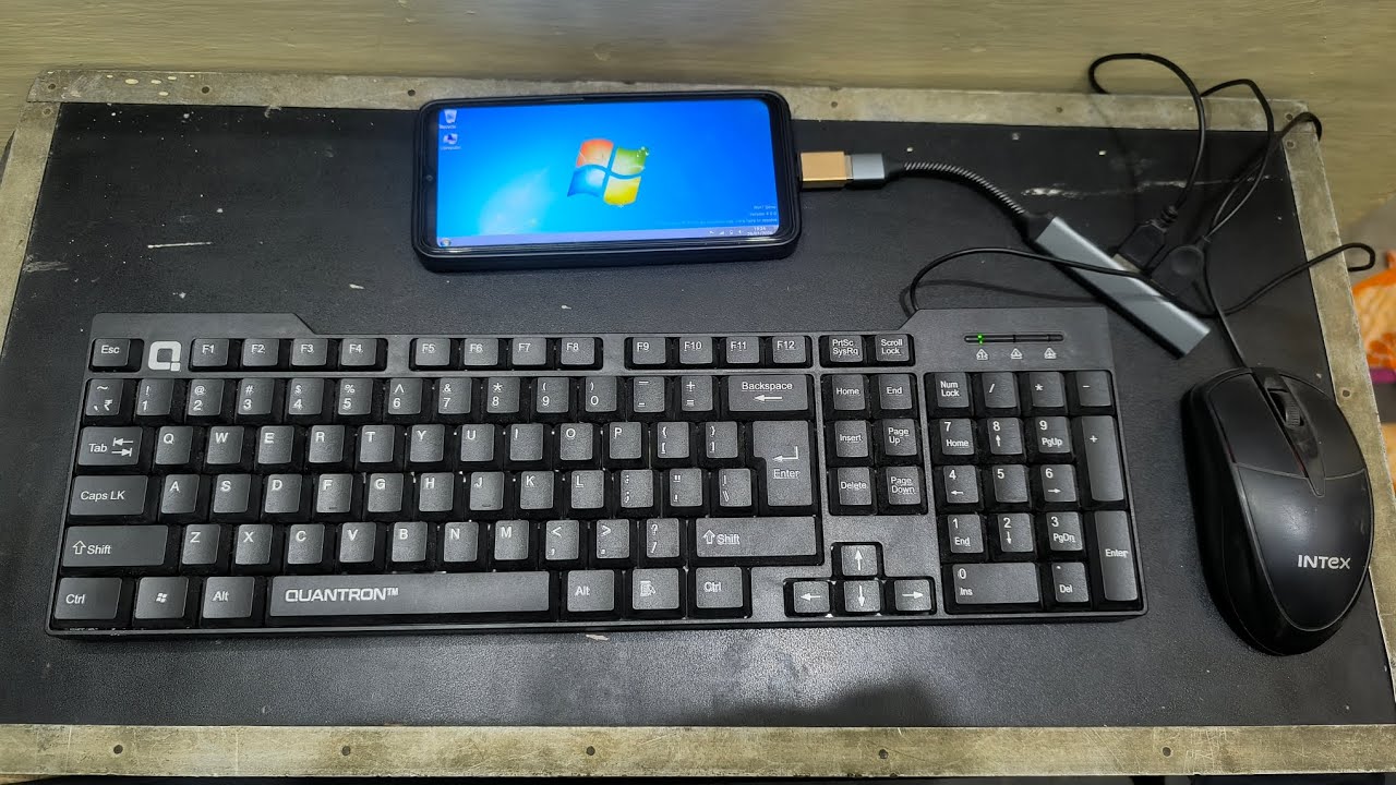 Mobile se keyboard connect karna 
