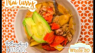 Thai curry with ground turkey whole 30 ...