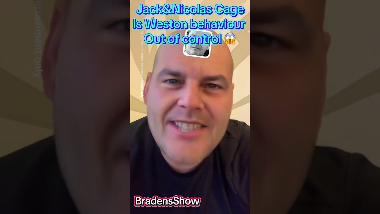 Jack&Nicolas Cage talk about his son Weston’s behaviour and much more😱