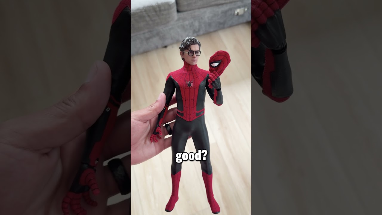 UPGRADED SPIDER-MAN REVIEW 🔥 #hottoys #marvel #spiderman #marvelstudios