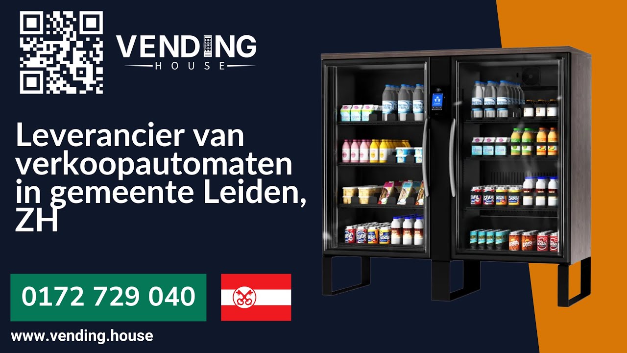 Vending House - Leverancier van verkoopautomaten in gemeente Leiden, Zuid-Holland
