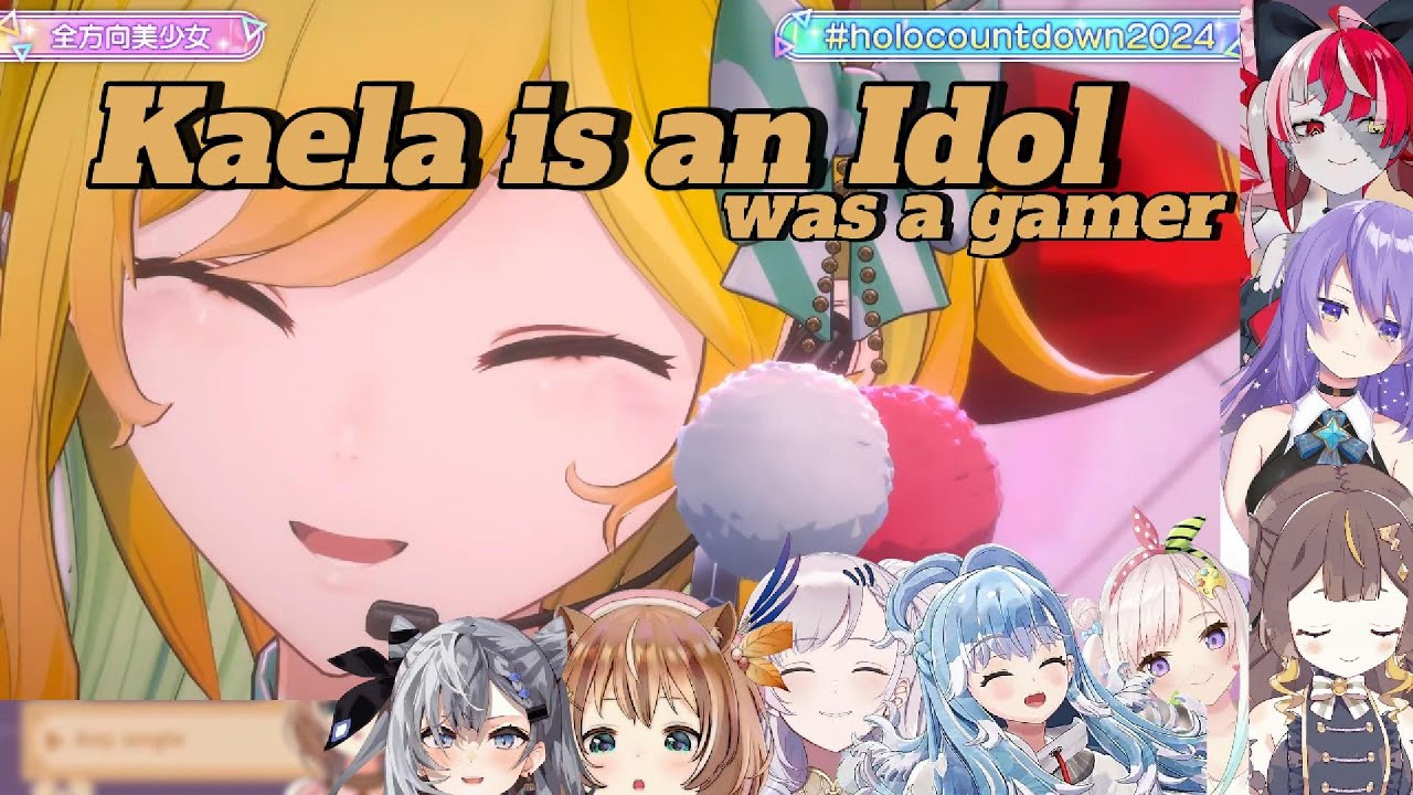 HOLO ID react to KAELA becoming an IDOL *REAL CUTE NO FAKE* (ENG SUB) (HOLOID)