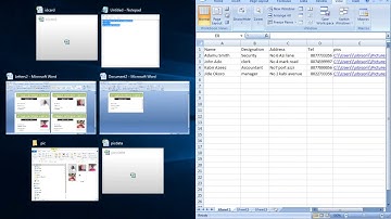 Automatic ID Card Creation in Microsoft word using excel mail merge