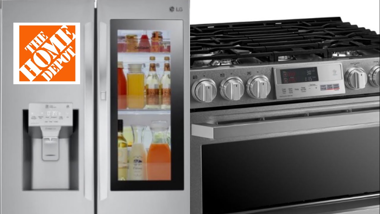 Home Depot kitchen appliances All new appliances and so much more