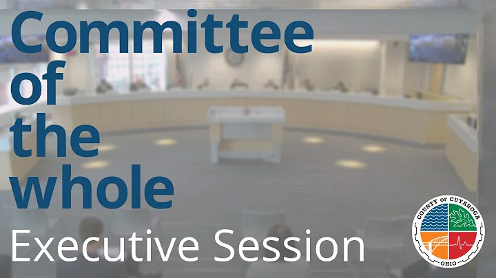 2022.05.10Committee of the Whole Meeting/Confirmation Hearing/Executive Session