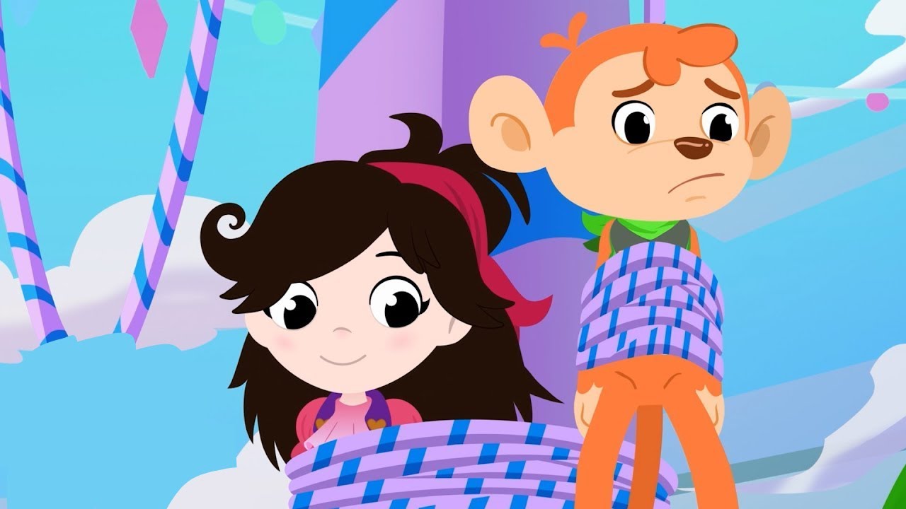 Monkeying Around | Hailey And The Hero Hearts | Fun Cartoon for Kids | Pop Teen Toons