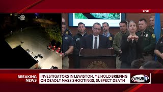 Full video: Maine officials give updates Saturday about shooting investigation