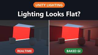 Unity Lighting Looks Flat Baked vs Realtime Lighting Explained (Unity 6)