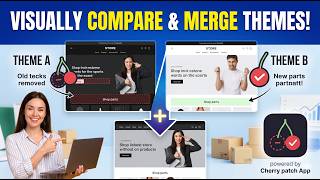 Migrate Shopify Theme Sections Without Code | CherryPatch App | Manage Shopify Staging & Production