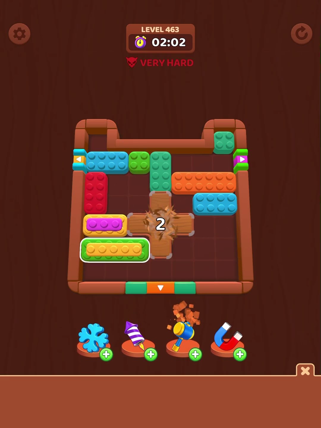 ママンページ Color block puzzle 3d jam level 463 6-14-26 - YouTube